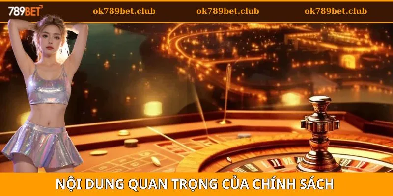 Quyền Riêng Tư 2 Nội dung quan trọng đối với chính sách quyền riêng tư của 789bet